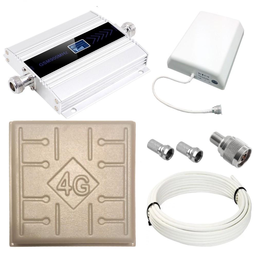 Репітер підсилювач мобільного зв'язку і інтернету GSM mini 900 МГц 2G 4G LTE (17/8 дБі), фото 1