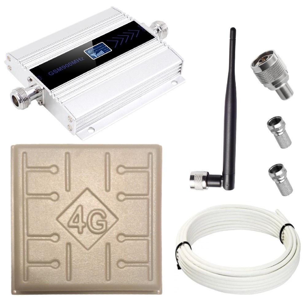 Репітер підсилювач мобільного зв'язку і інтернету GSM mini 900 МГц 2G 4G LTE (17/I дБи), фото 1