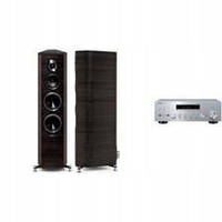 Музичний центр Yamaha R-N600A s Sonus Faber Sonetto V wenge