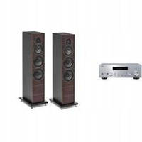 Музичний центр Yamaha R-N600A s Sonus Faber Lumina V wenge