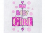 Набір для вишивання "Новонароджена (New Baby Girl)" ANCHOR