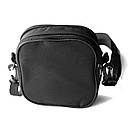 Сумка барсетка через плече Nike skat чорна з тканини молодіжна месенджер Найк, фото 3