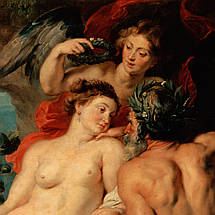Картина на полотні "Рубенс, Союз Землі та води, Rubens, Union of Earth and Water", 60×48см, фото 2