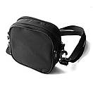 Сумка барсетка через плече Nike skat чорна з тканини молодіжна месенджер Найк, фото 7