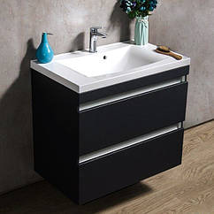 Сіра тумба з умивальником 800х480 Lucia Fancy Marble Borneo