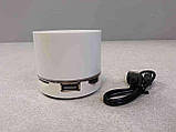 Портативна акустика колонка Б/У Bluetooth Колонка S10 White, фото 4