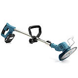 Триммер-газонокосарка електрична Makita 21v 4Ah з 2 АКБ, фото 2