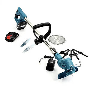 Триммер-газонокосарка електрична Makita 21v 4Ah з 2 АКБ