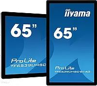 Проекційний екран (інтерактивна дошка) Iiyama wielkoformatowy 65 cali TF6539UHSC-B1AG