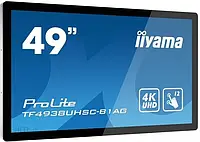 Проекційний екран (інтерактивна дошка) iiyama 48,5" ProLite (TF4938UHSCB1AG)