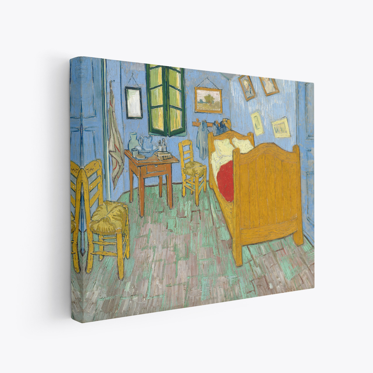 Картина на полотні "Вінсент ван Гог, Спальня в Арлі, Vincent van Gogh, The Bedroom", 47×60см