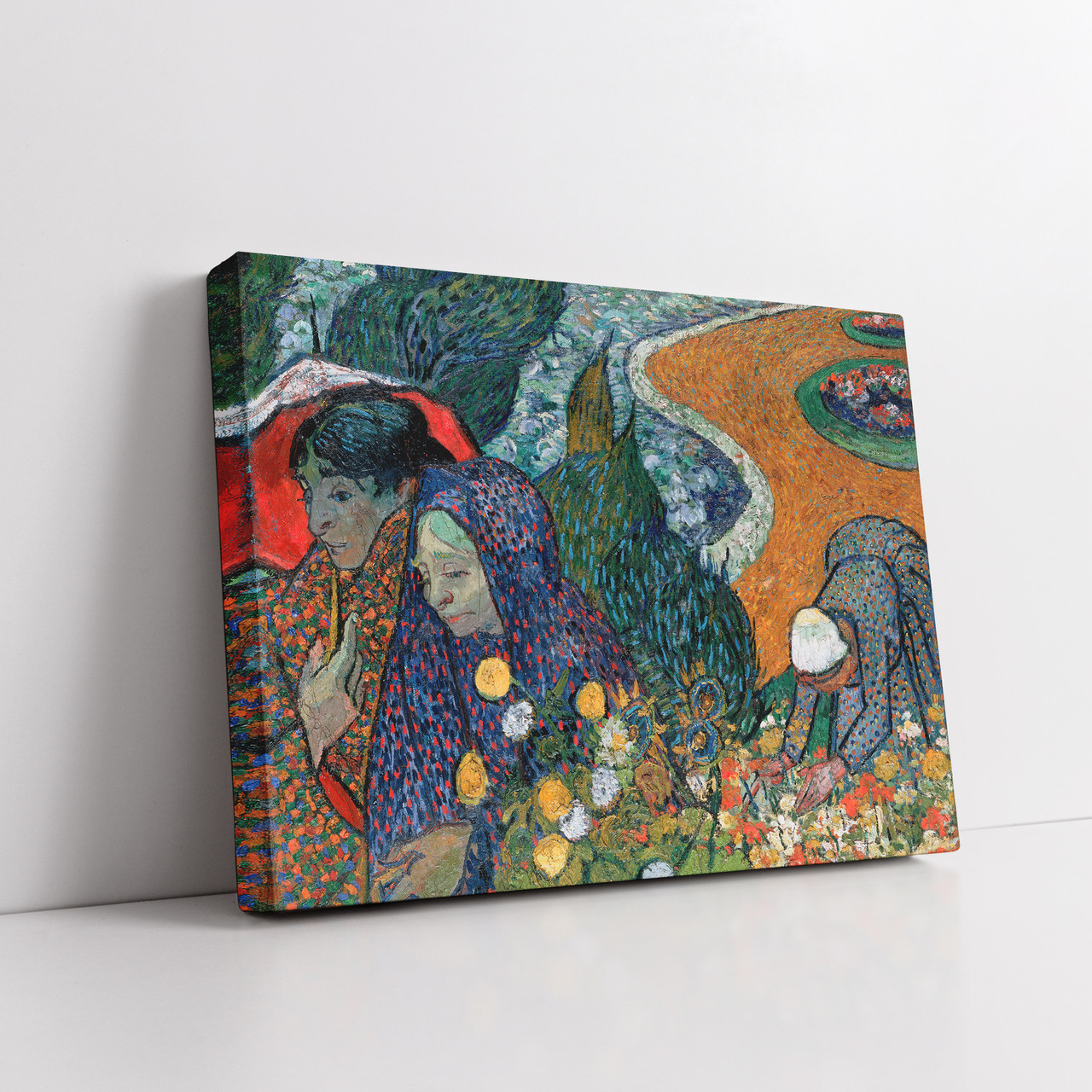 Картина на полотні "Вінсент ван Гог, Спогади про сад в Еттені, Vincent van Gogh", 45×60см