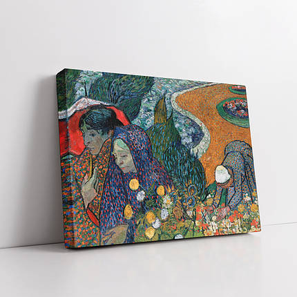 Картина на полотні "Вінсент ван Гог, Спогади про сад в Еттені, Vincent van Gogh", 45×60см, фото 1