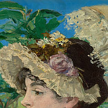 Картина на полотні "Едуар Мане, Весна, Édouard Manet, Jeanne (Spring)", 60×41см, фото 3