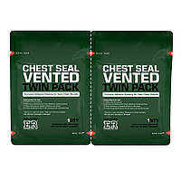 Окклюзионная наклейка за клапаном E+R Chest Seal Vented Twin Pack (2шт)