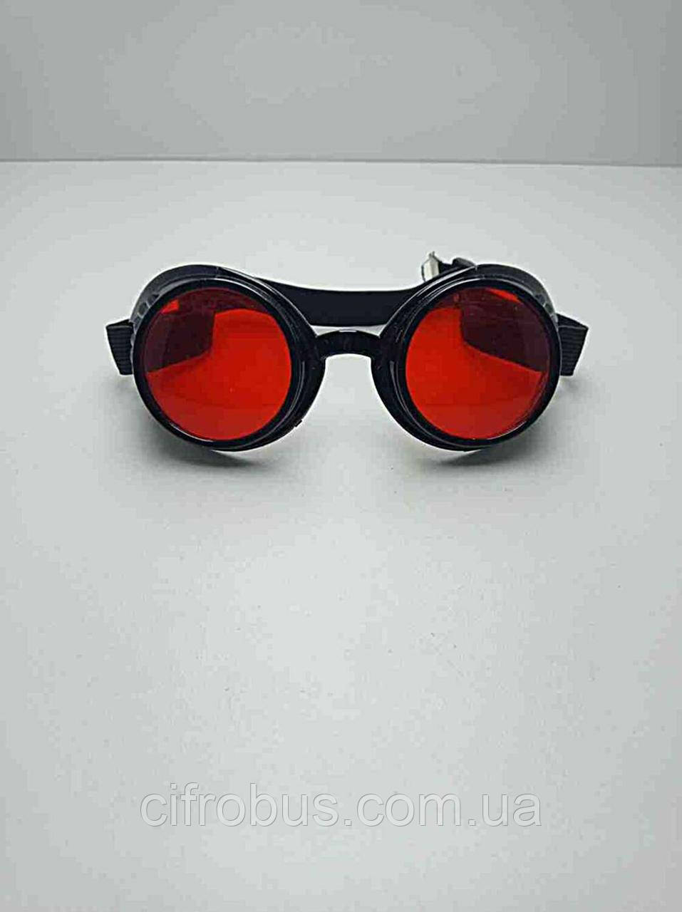 Маски та окуляри для гірськолижного спорту та сноубордингу Б/У SteamPunk CyberPunk Glasses, фото 1