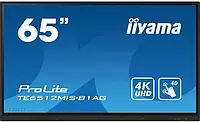 Проекційний екран (інтерактивна дошка) Iiyama Prolite Te6512Mis B1Ag Ips Led 4K /Vga Hdmi Usb C Wifi/ Iiware