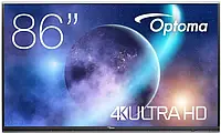 Проекційний екран (інтерактивна дошка) Optoma 5862Rk+ 86" 4K (H1F0C0JBW101)