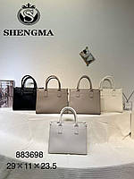 Сумка жіноча шкірозамінна 29*11*23.5 см (5 кв) "SHENGMA" купити недорого від прямого постачальника