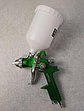 Пневматичний аерограф фарбопульт Б/У Apro HVLP 600 мл, фото 3