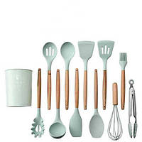 Набор кухонных принадлежностей 12 предметов Kitchen Set Голубой