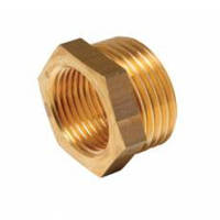 Перехід Ду15 внутрішня х 25 зовнішня різьба, латунь