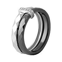 Серебряное кольцо SilverBreeze с керамикой (2048206) 17.5 размер z14-2024