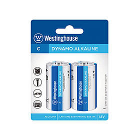 Лужна батарейка Westinghouse Dynamo Alkaline D/LR20 2 шт./пач. blister