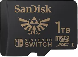 Карта пам'яті Sandisk Nintendo Switch Microsd-Card - 1Tb - Zelda Edition