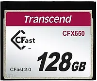 Карта пам'яті Transcend CFX650 CFast 2.0 128GB (TS128GCFX650)