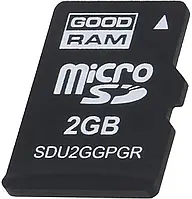 Карта пам'яті Goodram microSD Industrial 2GB pSLC UHS-I BULK - opakowanie zbiorcze 40 szt