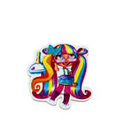 Серединка для бантика (кабошон) Лялечка Hairdorables, 4 см, шт, Різнокольоровий