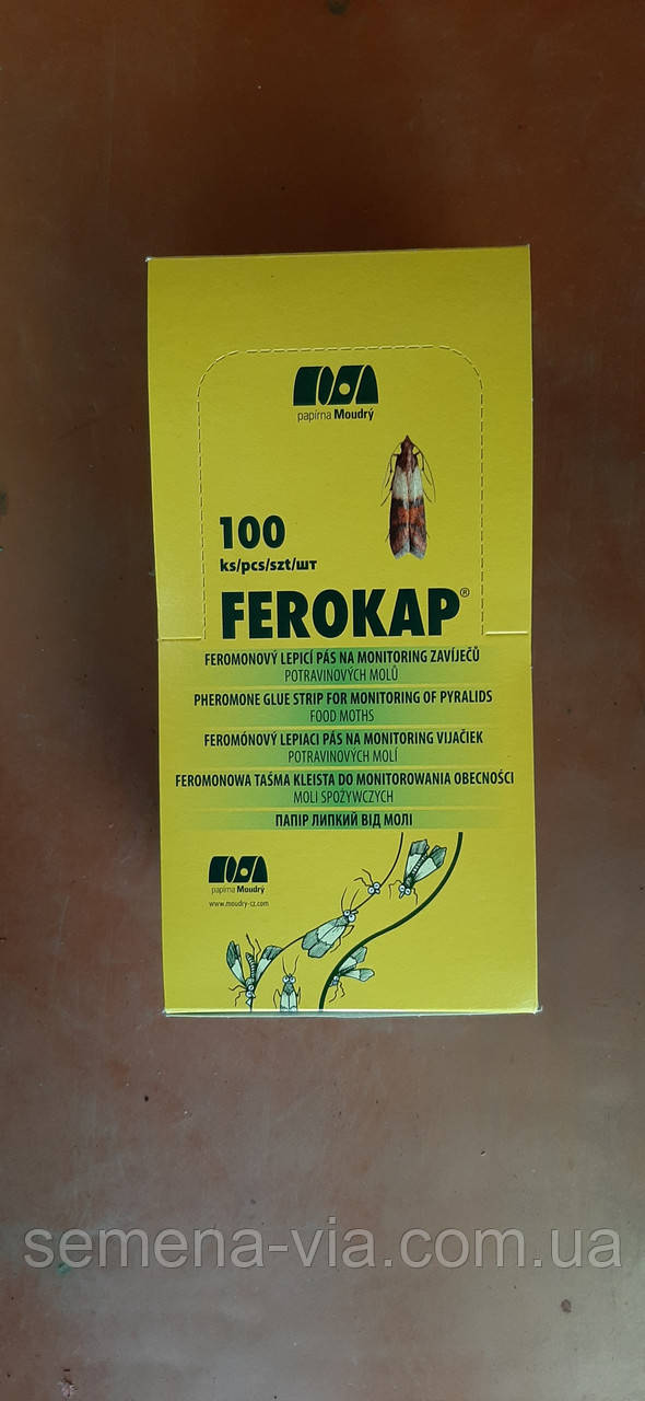 Папір липкий від молі., фото 1