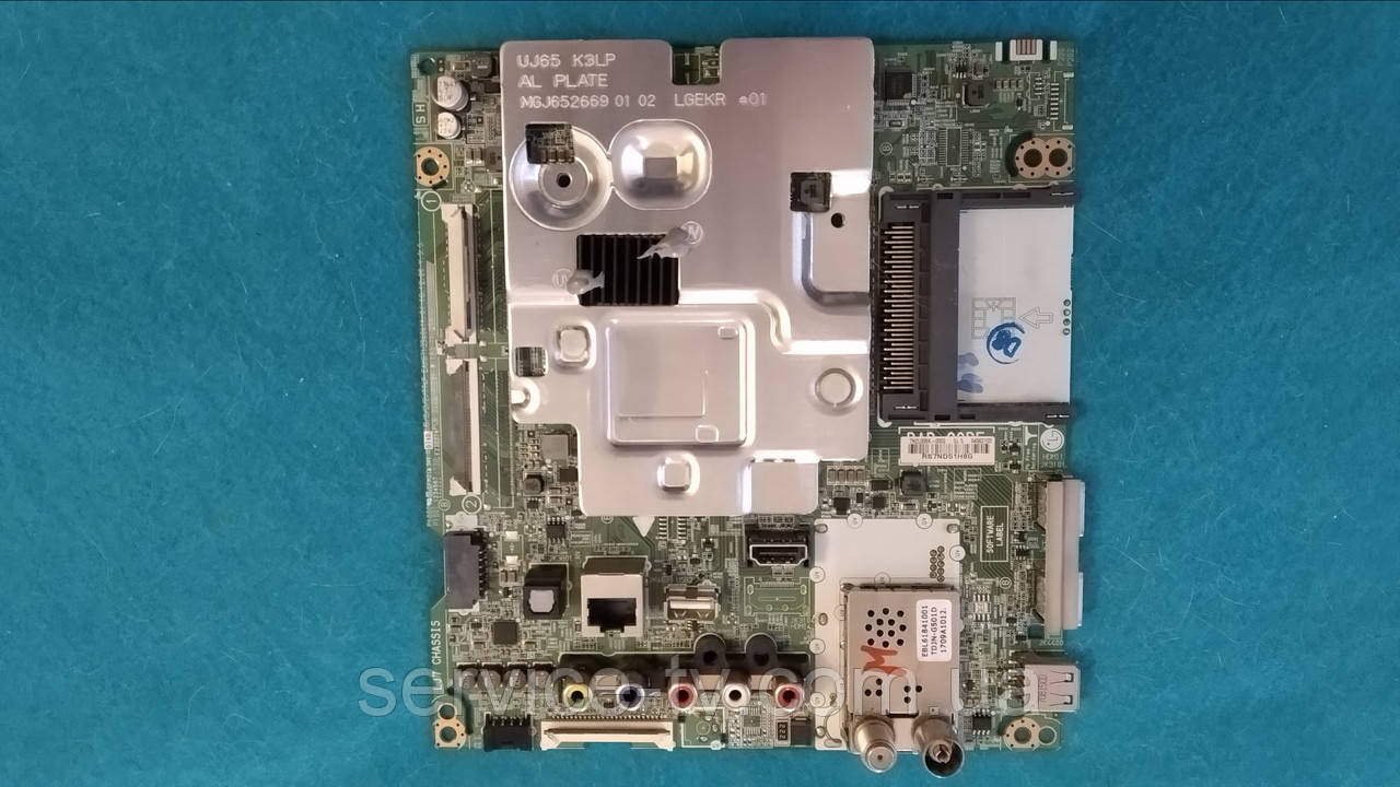 Материнська плата EAX67133404(1.0) від телевізора LG 43 UJ630V
