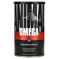 Анимал Омега, Animal Omega, Universal Nutrition, набор незаменимых НЖК, 30 пакетов