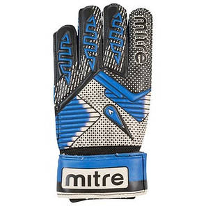 Воротарські рукавички сині Mitre Elite Latex Foam розмір 9, фото 3