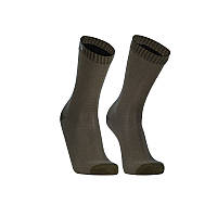 Носки водонепроницаемые Dexshell Waterproof Ultra Thin Crew Socks S Olive Green