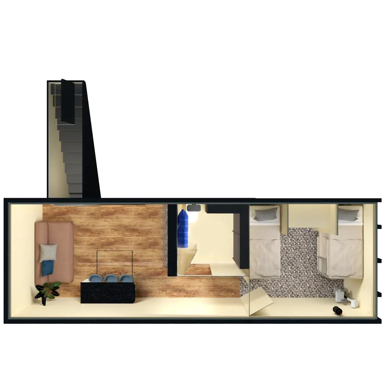 Бункерний комплекс Standard Bomb Shelter 10' x 30', фото 1