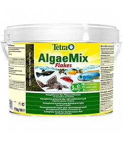 Корм для риб Tetra Algae Mix Flakes преміум пластівці з овочами ВАГОВИЙ