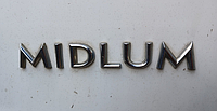 Логотип "Midlum" Б/У Renault Midlum