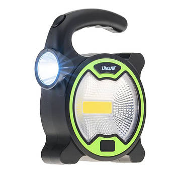 Ручний ліхтарик на батарейках PANTHER Cob Led PT-915