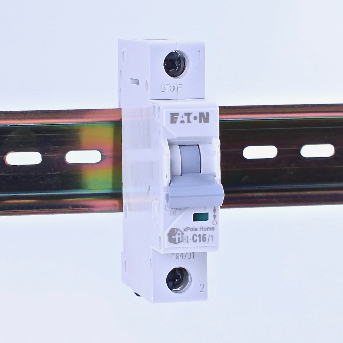 Автоматичний вимикач xPole Home HL, 1p C-16A 1M, EATON, 194731, фото 1