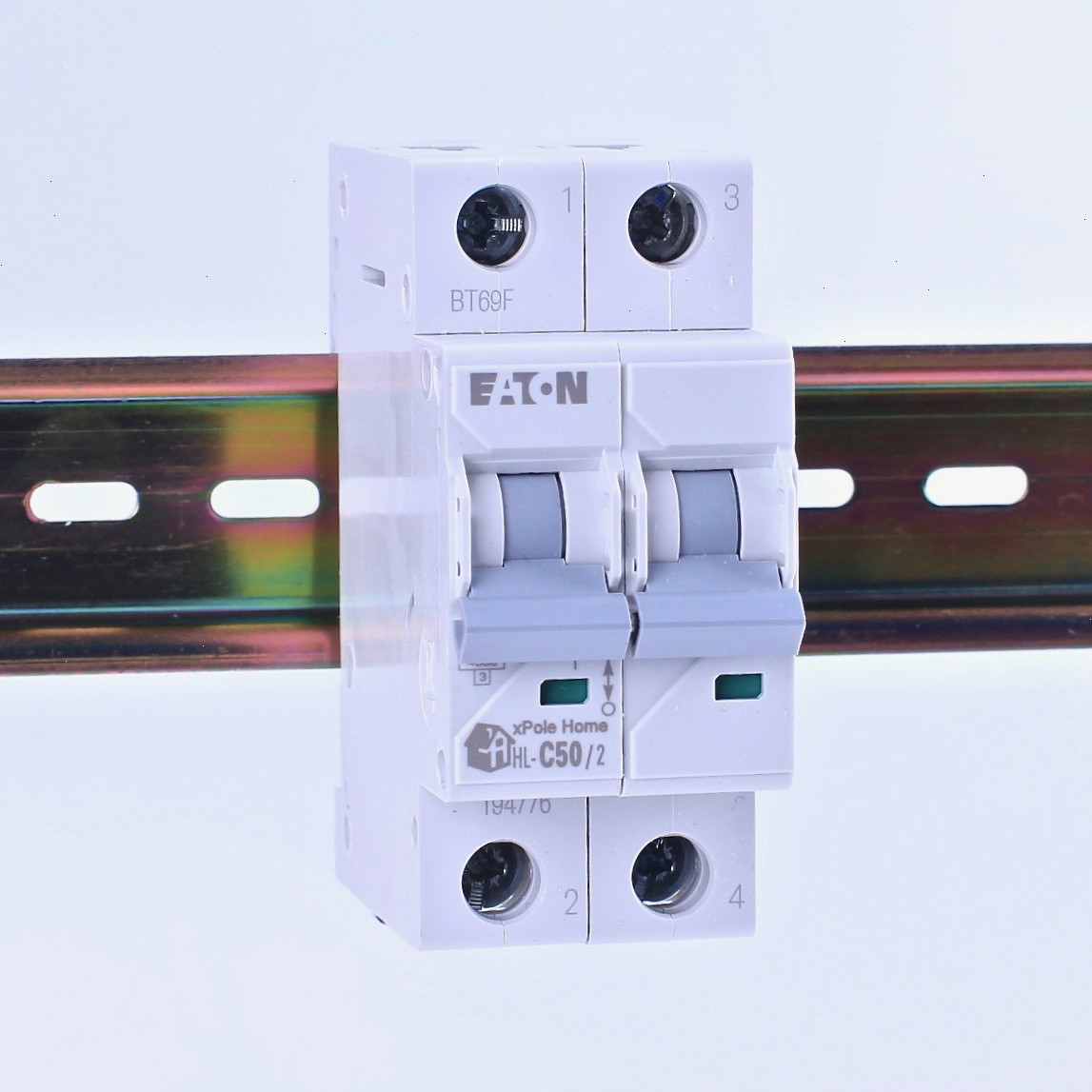Автоматичний вимикач xPole Home HL, 2p C-50A 2M, EATON, 194776, фото 1