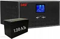 Джерело безперебійного живлення (ДБЖ) East 1kW zestaw Ups Inverter 120Ah (INV1000)