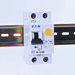Диференційний автоматичний вимикач xPole PFL6, 1p+N C-40A 30mA, тип AC, 6kA, EATON, 286471