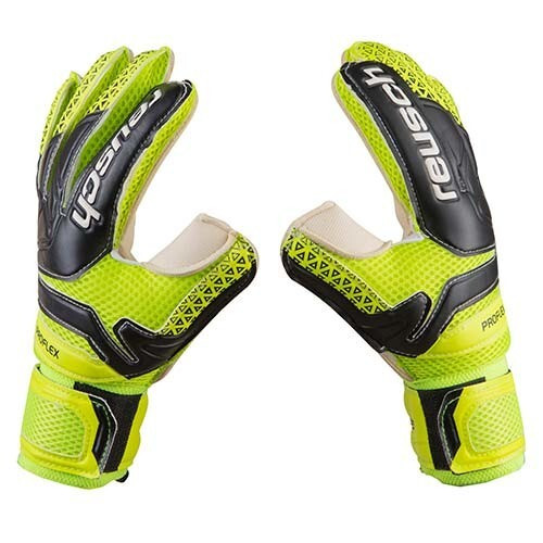Воротарські рукавички салатові Reusch Proflex розмір 7