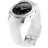 Розумний смарт-годинник Smart Watch V8. PL-715 Колір: білий, фото 4