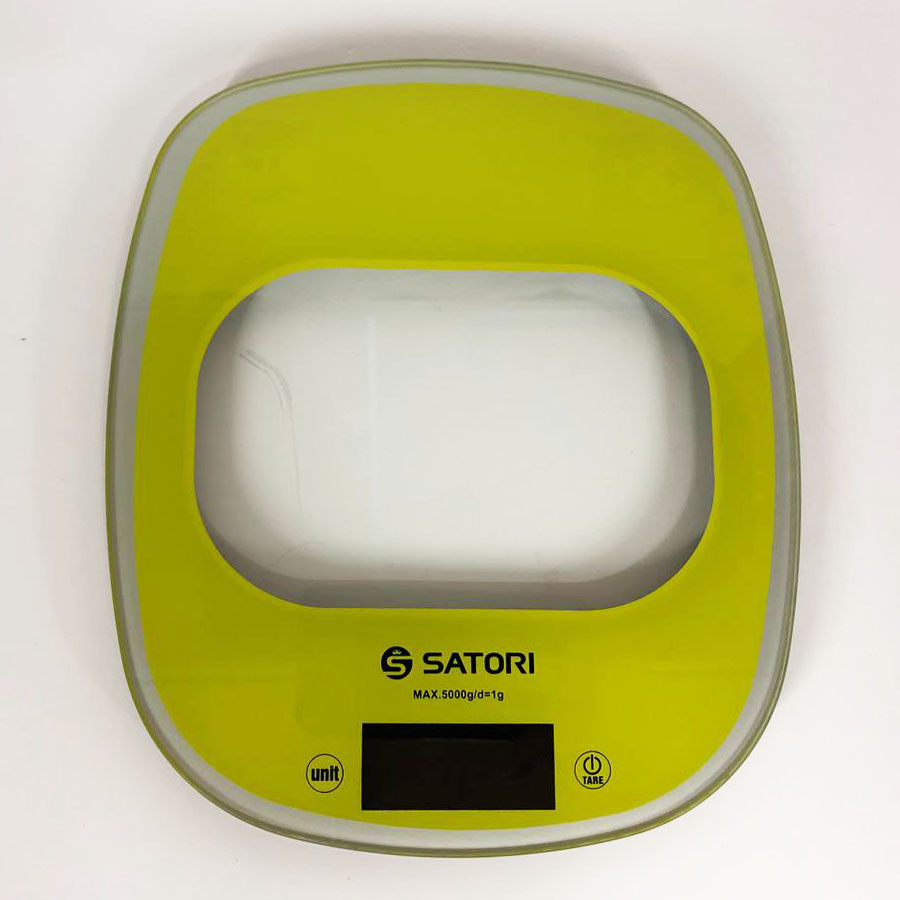 Ваги для зважування продуктів Satori SKS-221-GR до 5кг / Компактні ваги / Кухонні ваги UE-431 для кондитера