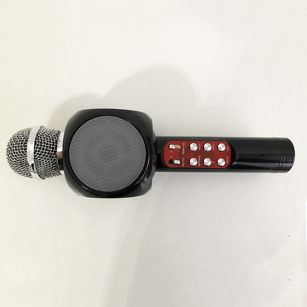 Безпровідний мікрофон караоке bluetooth WSTER WS-1816. OQ-875 Колір чорний