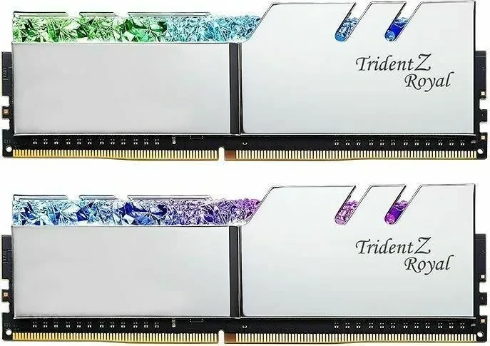 Пам'ять G.Skill Trident Z Royal, DDR4, 64 GB, 4400MHz, CL19 (F4-4400C19D-64GTRS)